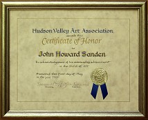 Certificate of Honor