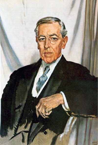 Woodrow Wilson by Sir William Orpen