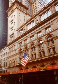 Carnegie Hall studio